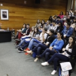 Estudantes catarinenses participantes do 22º Parlamento Jovem