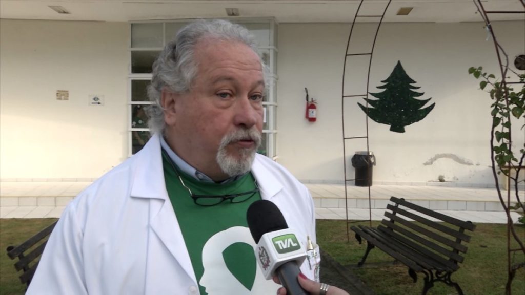 Luiz Medina, médico cirurgião, em entrevista para a ALESC sobre o Julho Verde