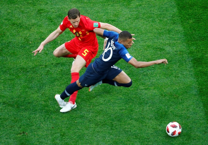 Copa 2018: França x Bélgica, pelas semifinais