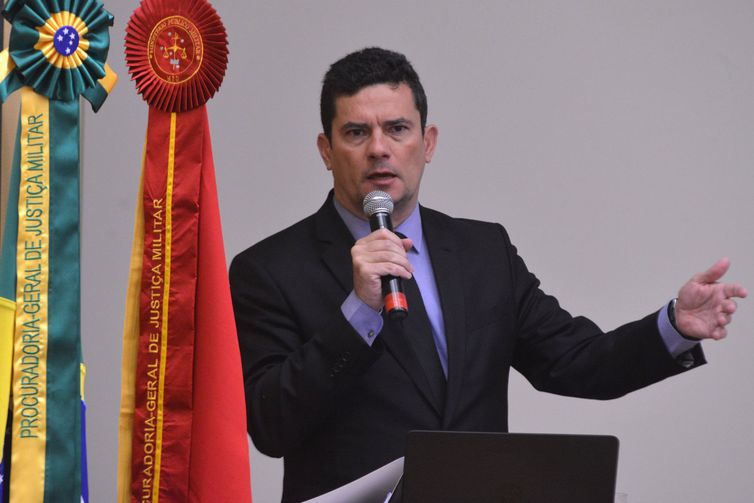 O ministro da Justiça e da Segurança Pública, Sérgio Moro, Grupo Nacional de Combate às Organizações Criminosas.