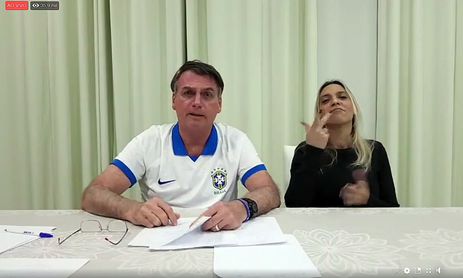 live semanal do presidente Jair Messias Bolsonaro_18.04.2019