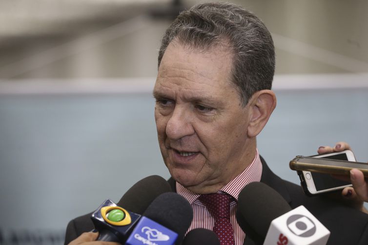 O corregedor Nacional de Justiça, João Otávio de Noronha durante solenidade de lançamento do Sistema Integrado do Cadastro Nacional de Adoção e do Cadastro Nacional de Crianças Acolhidas.