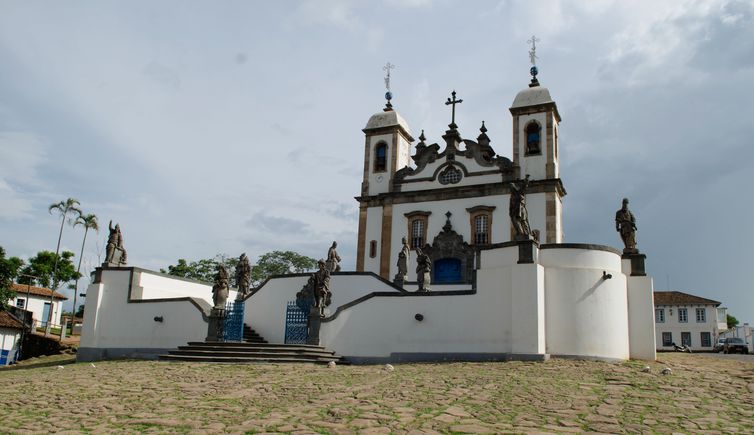 Congonhas - Santuário do Bom Jesus de Matosinhos foi construído entre 1757 e o início do século XIX (Ana Elisa/Portal EBC)